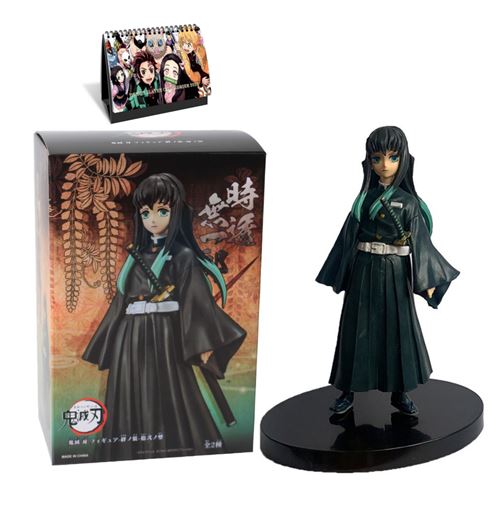 Figurine Demon Slayer Tokitou Muichirou 16 cm avec Calendrier Demon Slayer 2022 en français