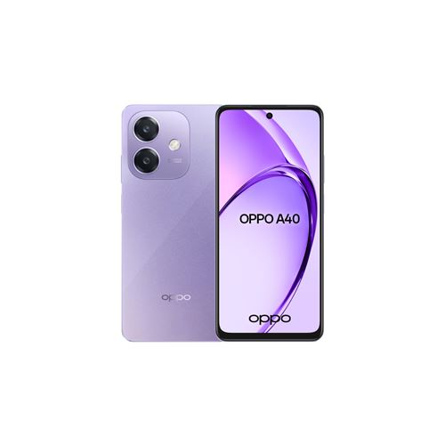 TIM OPPO A40 16,9 cm (6.67 ) Double SIM Android 14 4G USB Type-C 4 Go 128 Go 5100 mAh Violet
