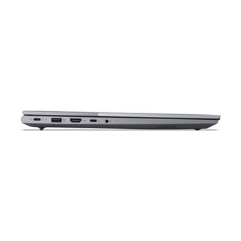 Lenovo ThinkBook 16 G8 IAL 21SK - Conception de charnière à 180 degrés - Intel Core Ultra 7 - 255H / jusqu'à 5.1 GHz - Win 11 Pro - Arc 140T - 16 Go RAM - 512 Go SSD NVMe - 16" IPS 1920 x 1200 - Gigabit Ethernet - Wi-Fi 6E, Bluetooth - gris arctique -