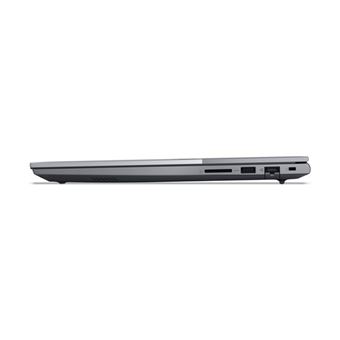 Lenovo ThinkBook 16 G8 IAL 21SK - Conception de charnière à 180 degrés - Intel Core Ultra 7 - 255H / jusqu'à 5.1 GHz - Win 11 Pro - Arc 140T - 16 Go RAM - 512 Go SSD NVMe - 16" IPS 1920 x 1200 - Gigabit Ethernet - Wi-Fi 6E, Bluetooth - gris arctique -