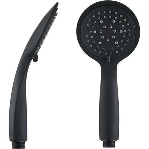 Non Communiqué Neutre Douchette Rousseau Hebe 5 Jets - Noir En Abs Anti-Calcaire