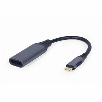 Gembird Adaptateur USB-C vers DisplayPort M/F (Noir) - 1