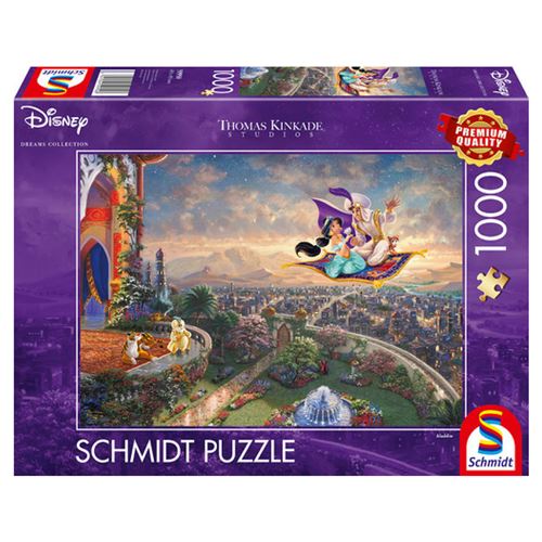 Non Communiqué Multicolore Puzzle 1000 Pcs Aladdin - Disney
