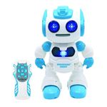 Powerman Shoot Robot Programmable avec Dance, Musique, demo - Telecommande et disques en mousse inclus.