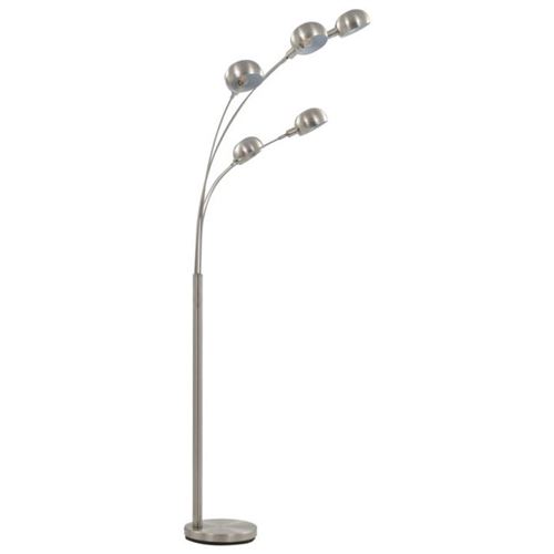 Lampe sur pied Elira de Lindby, noire, en métal, hauteur 150 cm, E27 Lampe sur pied Elira de Lindby, noire, en métal, hauteur 150 cm, E27