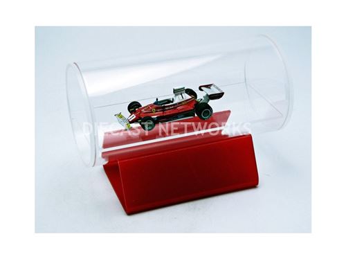Voiture Miniature de Collection MAGIC-MODELS 1-43 - DISPLAY CASE Tub / Show-Case 1/43th - Support Red - BV43TUB Rouge