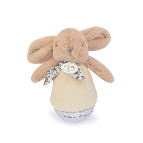 Beige Lampe À Réchaud Lapin Pelucheux De 16 Cm, - Image 3