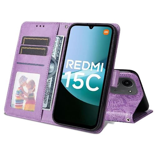Coque Portefeuille Pour Honor 400 5G Avec Motif Chat Mignon - Magnétique, Fentes Cartes, Support, Protection Antichoc - Rose