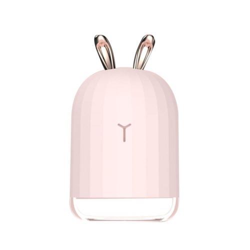 Humidificateur Mini purifiant d'air 200ml Rose