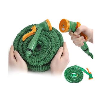 Tuyau Arrosage Gardena Extensible 3x - Léger Flexible - Laiton Anti-fuite - Jardin Voiture