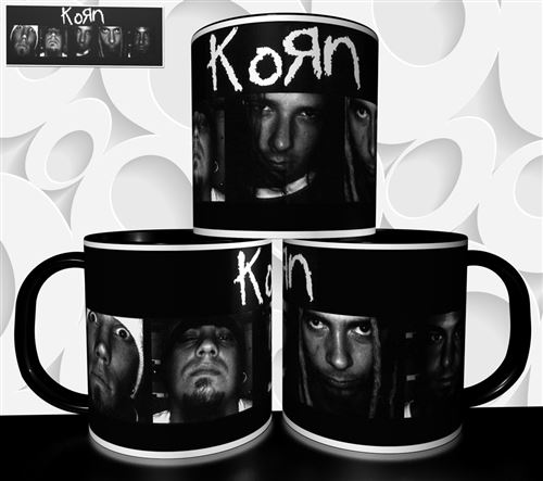 Non Communiqué Mug Tasse À Café - Groupe Rock Korn Réf 1399
