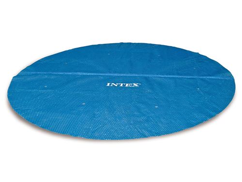 Intex Couverture solaire de piscine Bleu 448 cm Polyéthylène