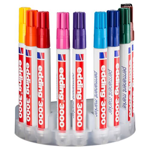 Marqueurs ind&eacute;l&eacute;biles 10 pcs Multicolore 3000