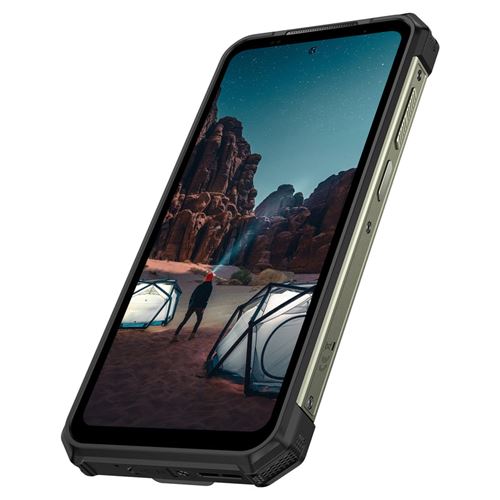Smartphone Ulefone Armor 24 Rugged Phone 6.78 pouces FHD+ 24GB+256GB 22000mAh 64mp caméra NFC Android 13 Noir
