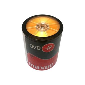 Maxell - 100 x DVD-R - 4.7 Go - spindle - 1