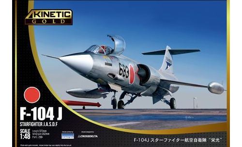  Maquette avion Kinetic Lockheed F-104J Starfighter JASDF- 1/48 - Maqu