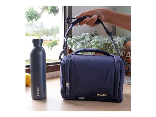 Non Communiqué Bleu Marine Milan Collection 430 Since 1918 - Sac-Repas Thermique - 5 L