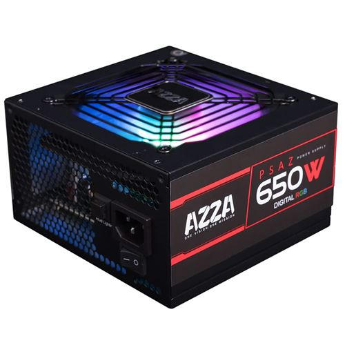  Alimentation Azza ATX 650W - 80+ Bronze - PSAZ-650W ARGB
