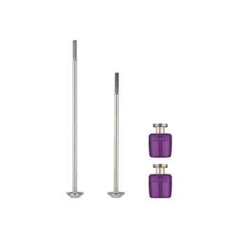 Nutfix Antivol de roue pour essieu massif Noir Diamètre de l'axe M9