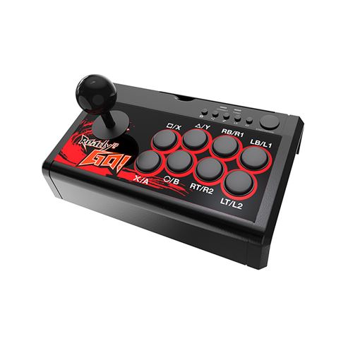FOXDOCK Manette de Jeu 4-en-1 Multi-Plateforme - Compatible Switch/PS3/PC/Android - Support Émulateur, Changement de Mode Rapide, Design Ergonomique
