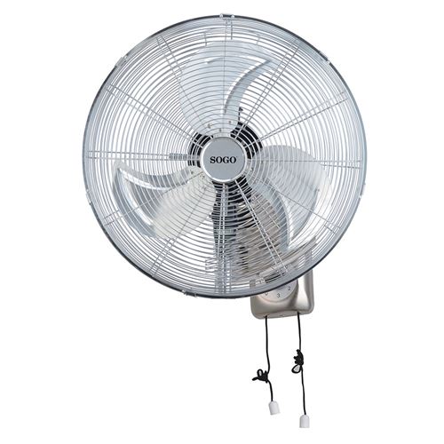 Ventilateur mural industriel 150W oscillant haute puissance faible bruit 45cm