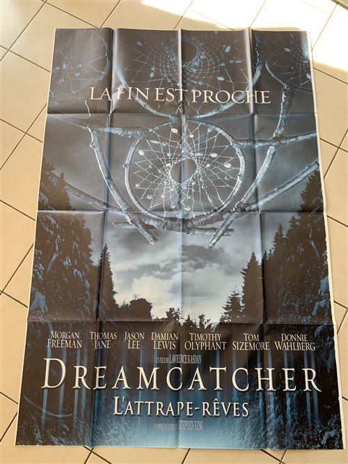 Affiche de Cinéma Originale - Dreamcatcher - l'Attrape Rêve - Morgan Freeman - 116x158cm