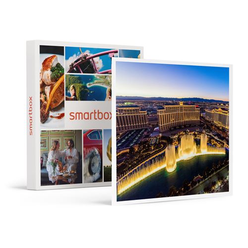 SMARTBOX - Coffret Cadeau Voyage à Las Vegas : 4 jours en hôtel 3* avec vol au-dessus du Grand Canyon-Séjour