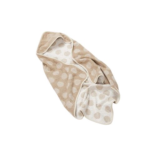 Leander - Cape de bain en coton BIO, Cappuccino