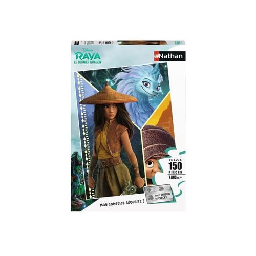 Nathan puzzles - Puzzle 150 pi&egrave;ces - Raya et ses compagnons / Disney Raya et le dernier dragon 