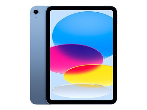 Apple 10.9-inch iPad Wi-Fi - 10ème génération - tablette - 256 Go - 10.9" IPS (2360 x 1640) - bleu