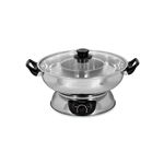 Appareil à fondue chinois 2 compartiments avec fourchettes et passoires Rotel ref 1181250