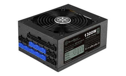SilverStone SST-ST1300-TI - Série Strider Titanium, 1300W 80 Plus Titane ATX Alimentation PC, 135mm, Câblage 100% modulaire