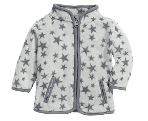 Schnizler veste Sterrenbébé en polaire junior gris/crème