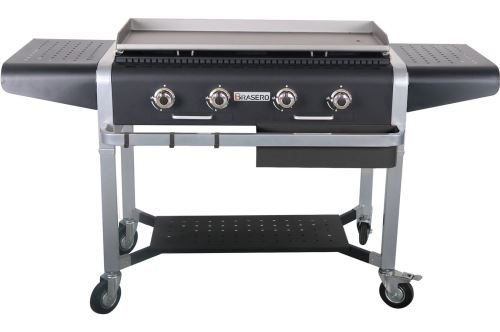 Plancha professionnelle Brasero Benna 15000 W Noir