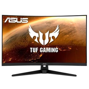 ASUS TUF Gaming VG328H1B - Écran LED - jeux - incurvé - 31.4" (32" visualisable) - 1920 x 1080 Full HD (1080p) @ 165 Hz - VA - 250 cd/m² - 3000:1 - HDMI, VGA - haut-parleurs
