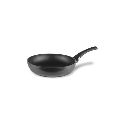 Berndes Wok Avec Manche Perfect Balance - O 28 Cm - Noir - Induction, Gaz