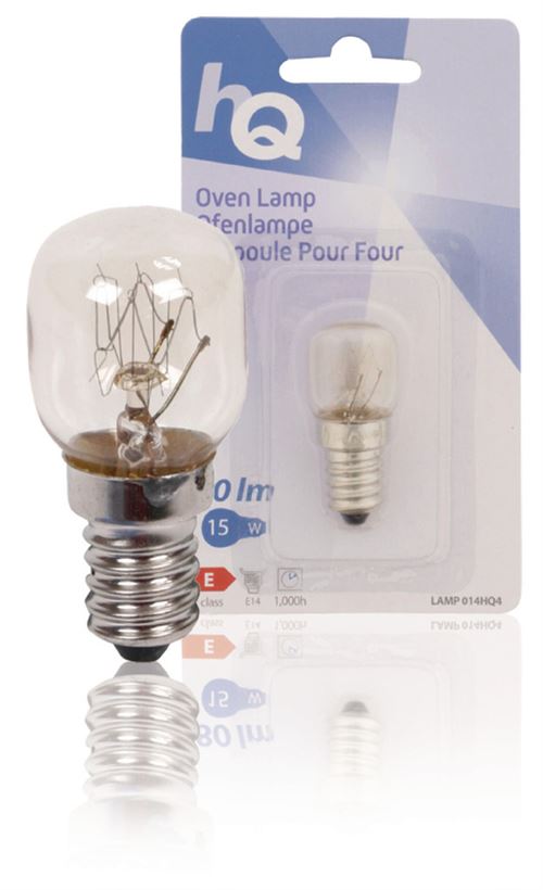 HQ O14HQ4 Lampe à four T22S 15W E14