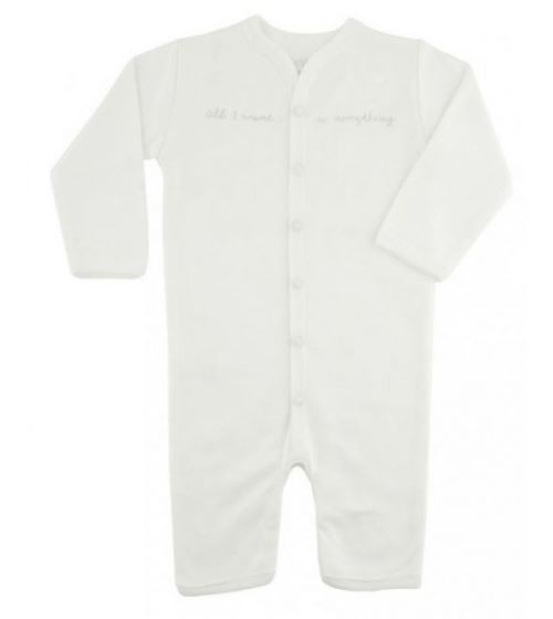 BamBam All I want costume de boxe junior en coton blanc taille 50/56
