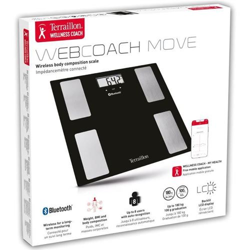 Terraillon Web Coach Move - Personenweegschaal