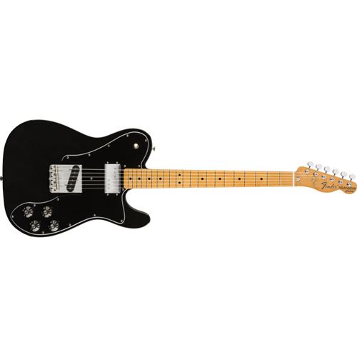 Fender Vintera 70s Telecaster Custom Black MN + housse