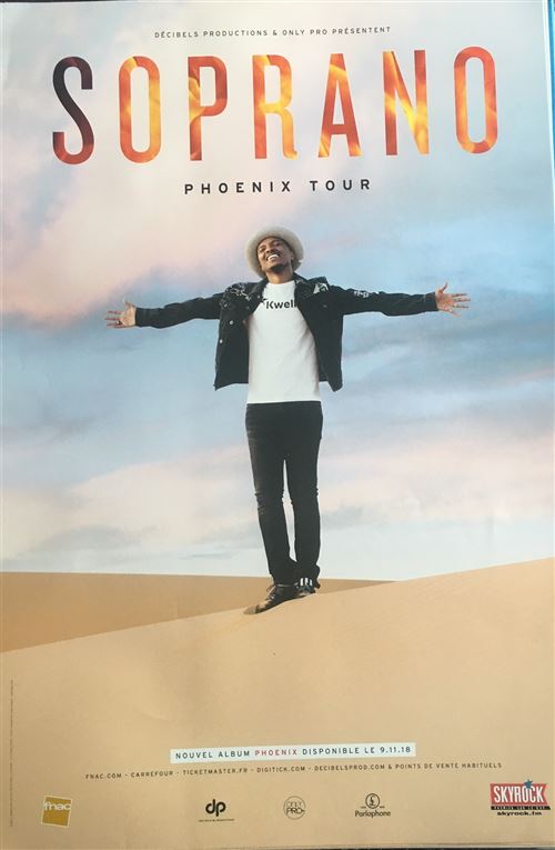 Soprano - Phoenix Tour - AFFICHE