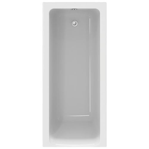 Ideal Standard - Baignoire rectangulaire à encastrer ou à poser 170 x 70 cm 252 l blanc - Connect Air