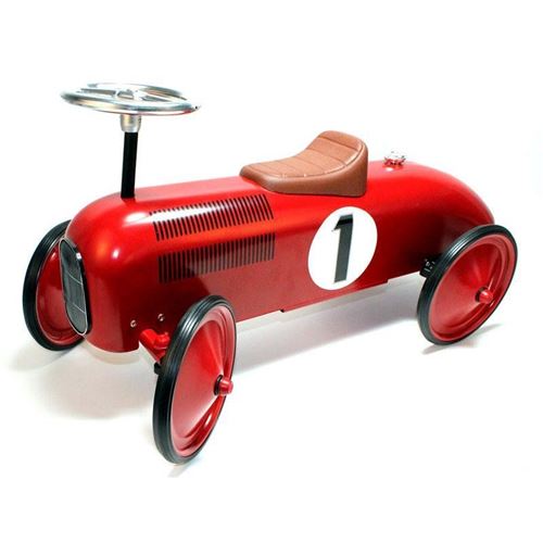 Trotteur Bébé Porteur Retro Rouge