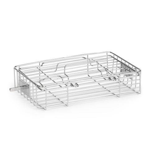 Klarstein AeroVital Cube Chef Cage à steak en acier inoxydable pour friteuse à air chaud