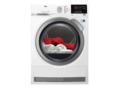 AEG LAVATHERM 8000 Series T8DBG862 - Sèche-linge - largeur : 60 cm - profondeur : 60 cm - hauteur : 85 cm - chargement frontal - blanc