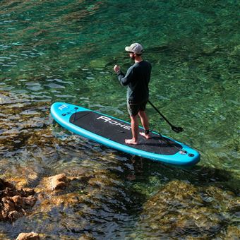 Planche SUP Gonflable - 10 Pieds (3m) - Avec Accessoires Et Sac De Transport - Neuf - Fabriqué Aux USA
