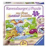 Plastic Puzzle Dino Friends