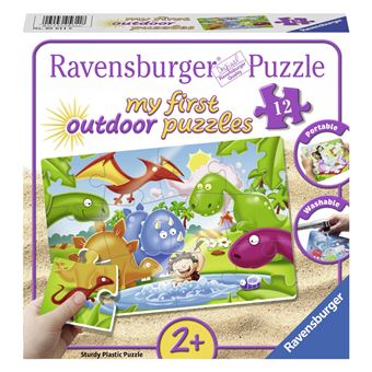 Plastic Puzzle Dino Friends