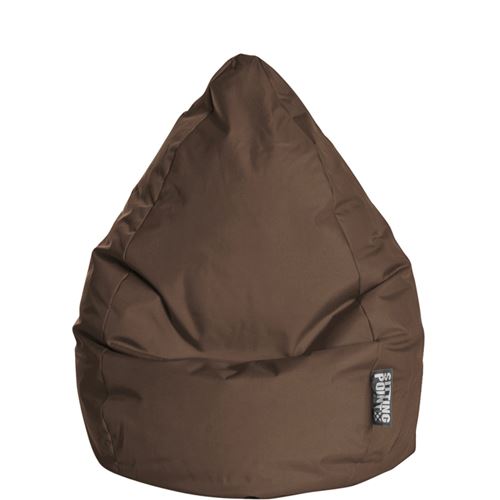 Pouf Poire Brava XL Chocolat
