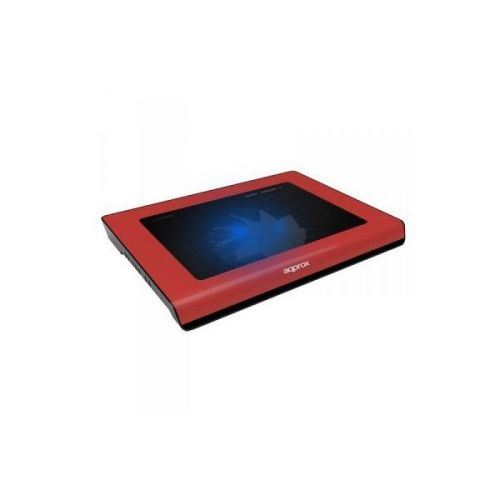 approx APPNBC06R Refroidisseur pour ordinateur portable 15.4 Rouge